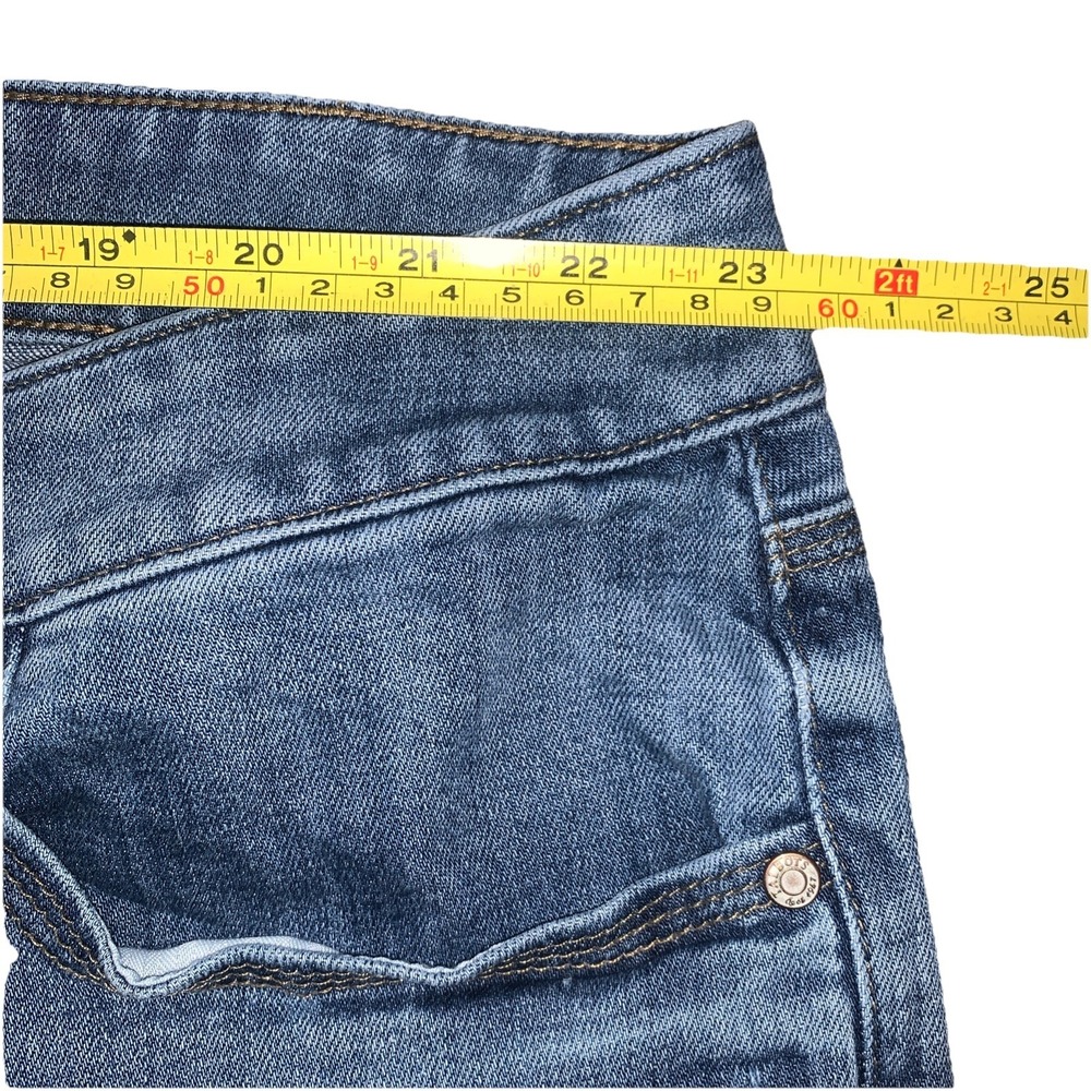 Talbots boyfriend Jean Shorts Womens 22W Light Wash Denim 8.5" Inseam Summer - Picture 5 of 7